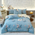Housse de couette Bouque Bleu