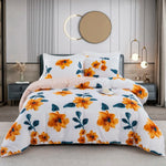 Housse de Couette Fleur d'Ocre