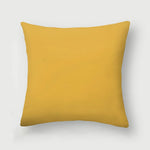 Housse de coussin 40x40 <br> Jaune Moutarde