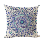 Housse de coussin 40x40 <br> Mandala Blanc