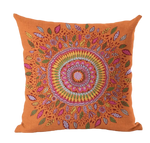 Housse de coussin 40x40 <br> Mandala Orange