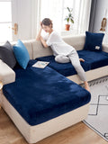 Housse de Coussin Canapé <br> Bleu Marine