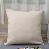 housse de coussin en lin