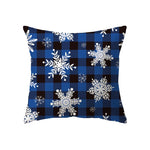 Housse de Coussin Flocon de Neige