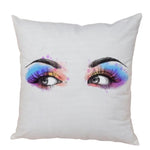 Housse de coussin <br> Yeux