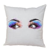 Housse de coussin <br> Yeux