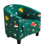 housse de fauteuil cabriolet Noël vert