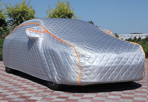 Housse Voiture Anti-grêle Pour Ford Crown Victoria (2000-2011) - Imperméable, UV, Anti-rayures - 4 Saisons - Bandes Réfléchissantes - 5