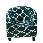 Housse fauteuil Cabriolet <br> Géométrique Vert