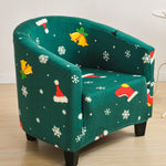 housse de fauteuil cabriolet Noël vert