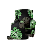 Housse fauteuil Crapaud <br> Tropicale Noire