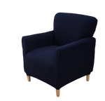 Housse fauteuil Scandinave <br> Bleu Nuit