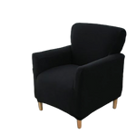 Housse fauteuil Scandinave <br> Noir