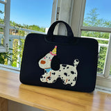 Housse Ordinateur 14 Pouces Chien Festif 