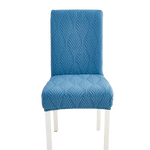 Housse de chaise <br> Florale Bleue