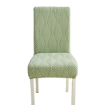 Housse de chaise <br> Florale Verte