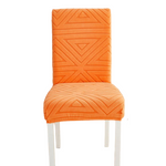 Housse de chaise <br> Triangle Orange