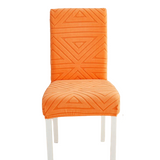 Housse de chaise <br> Triangle Orange