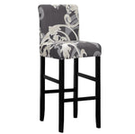 Housse de Tabouret <br> Baroque Gris