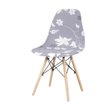 housse-chaise-scandinave-fleurie-gris