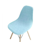 Housse chaise Scandinave <br> Imprimé Bleu Ciel