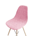 Housse chaise Scandinave <br> Imprimé Rose Clair