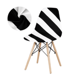 housse-chaise-scandinave-raye-noir-et-blanc