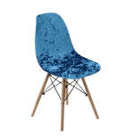 Housse chaise Scandinave <br> Tendance Bleu