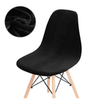 housse-chaise-scandinave-velours-noir