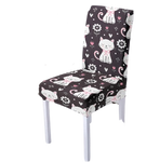 Housse de chaise <br> Chat Noir