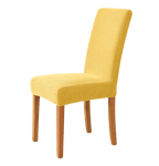 housse-de-chaise-extensible-jaune