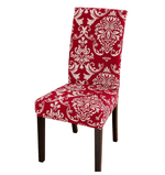 Housse-de-Chaise-Extensible-Vintage-Rouge 