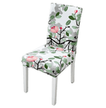  housse-de-chaise-fleurie-vert
