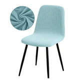 Housse de chaise <br> Jacquard Bleu Ciel