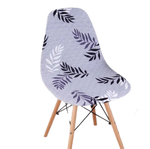 Housse chaise Scandinave <br> Feuilles Tropicales