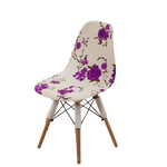 Housse chaise Scandinave <br> Floral Lilas