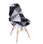 Housse chaise Scandinave <br> Géométrique