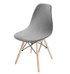 Housse chaise Scandinave <br> Universelle Gris Clair