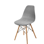 Housses De Chaises Levoberg - 4 Pièces Beige Extensibles Et Imperméables - Style Scandinave, Lavables, Pour Salle à Manger Et Cuisine - 2