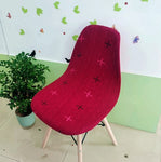 Housse chaise Scandinave <br> Imprimé Rouge