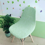 Housse chaise Scandinave <br> Imprimé Vert Clair