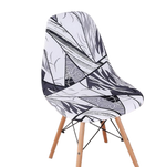 Housse chaise Scandinave <br> Moderne Noir et Blanc