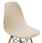 Housse chaise Scandinave <br> Universelle Beige