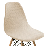 Housse chaise Scandinave <br> Universelle Beige