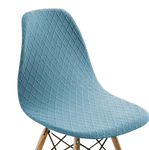 Housse chaise Scandinave <br> Universelle Bleue