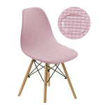 Housse chaise Scandinave <br> Universelle Rose Pale