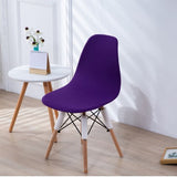 Housse chaise Scandinave <br> Violette