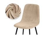 Housse de chaise <br> Velours Camel