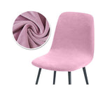 Housse de chaise <br> Velours Rose