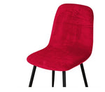 Housse de chaise <br>Velours Rouge
